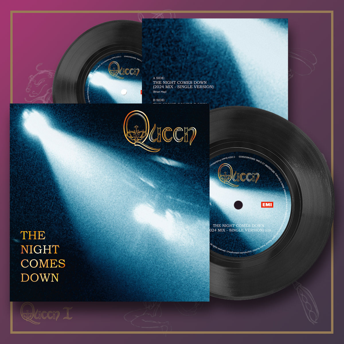 The Night Comes Down | 7" Vinyl