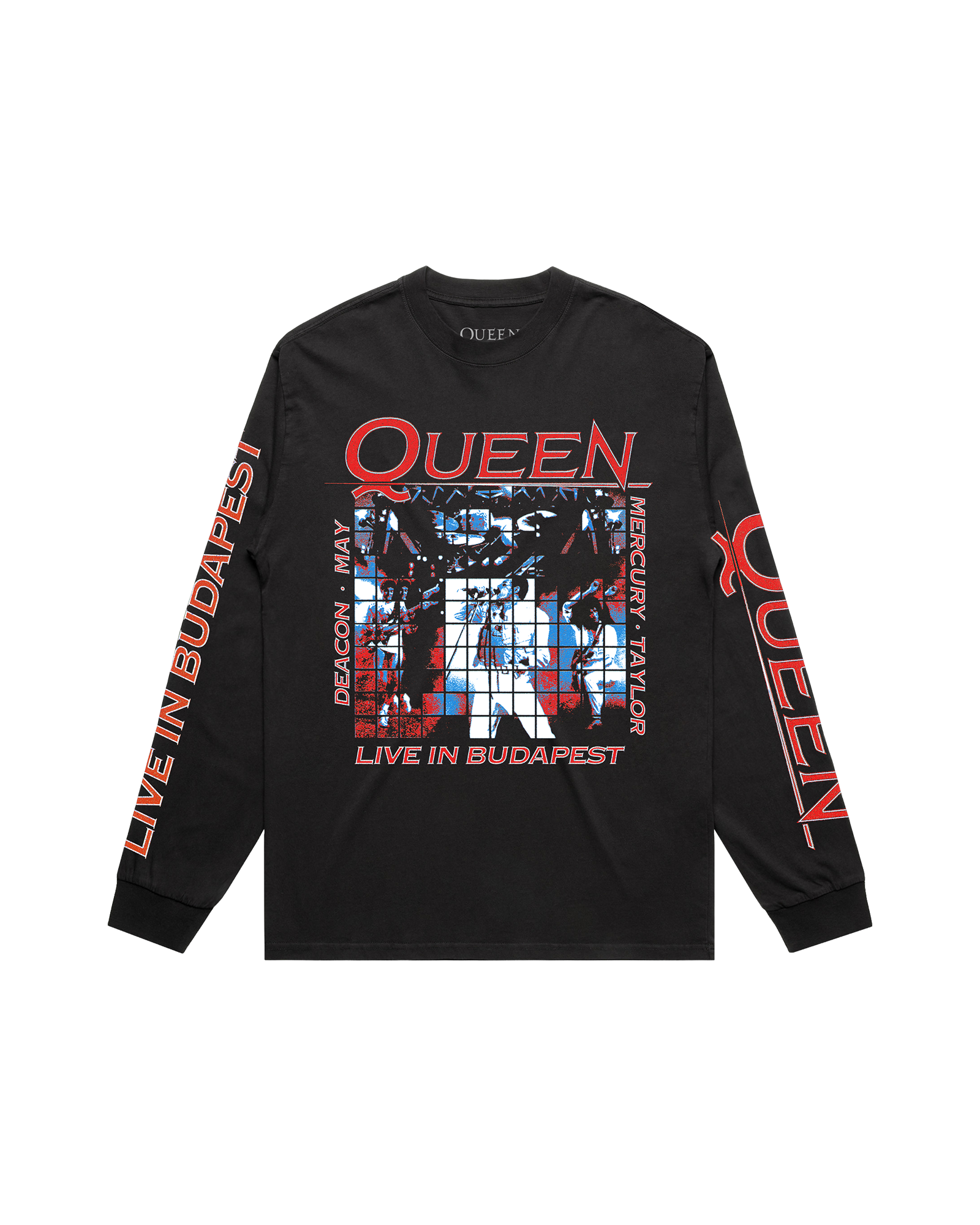 Queen Budapest | Black Longsleeve
